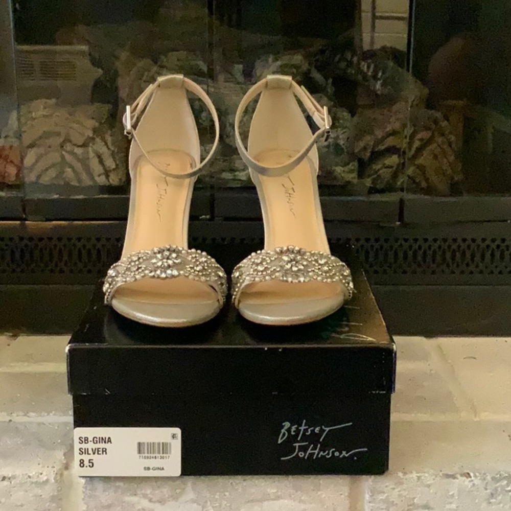 Formal Silver Heels